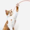 New Two-color Pet Petting Artifacts Cat Cat Stick Training Toys Stick Cat Toy Wand Interactive Kitten Tease Toy Easy To Carry