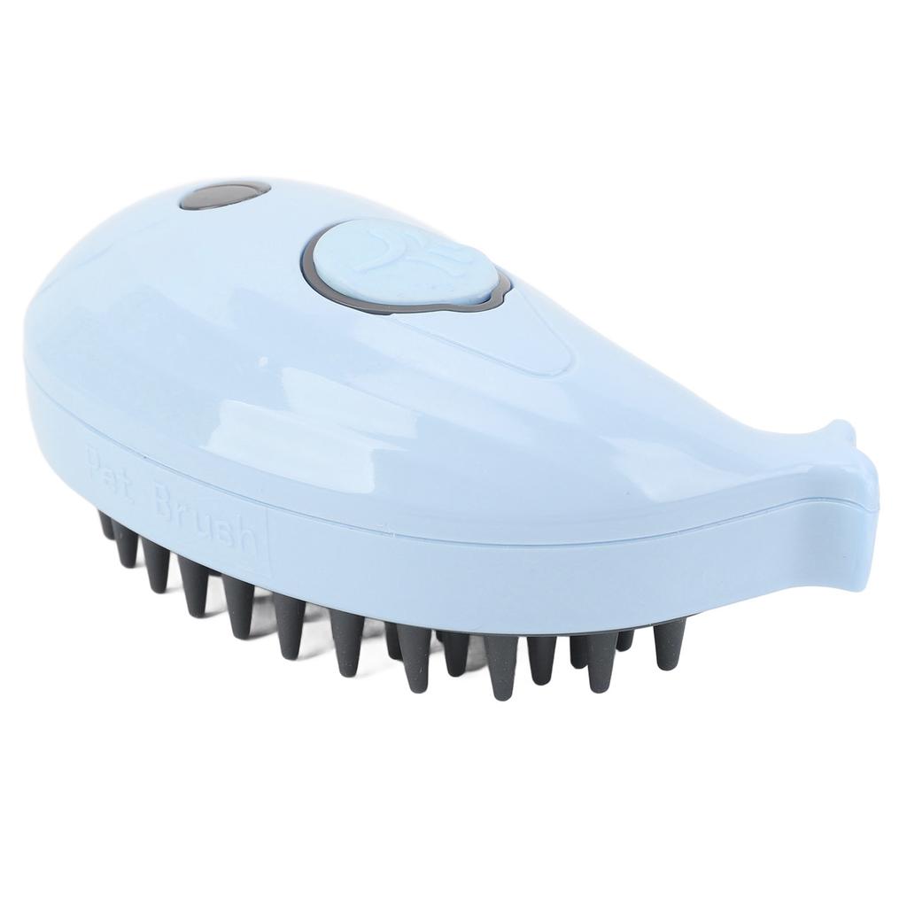 Cat Spray Brush Silicone Ergonomic Grip USB Rechargeable Hair Grooming Pet Steam Brush for Cats