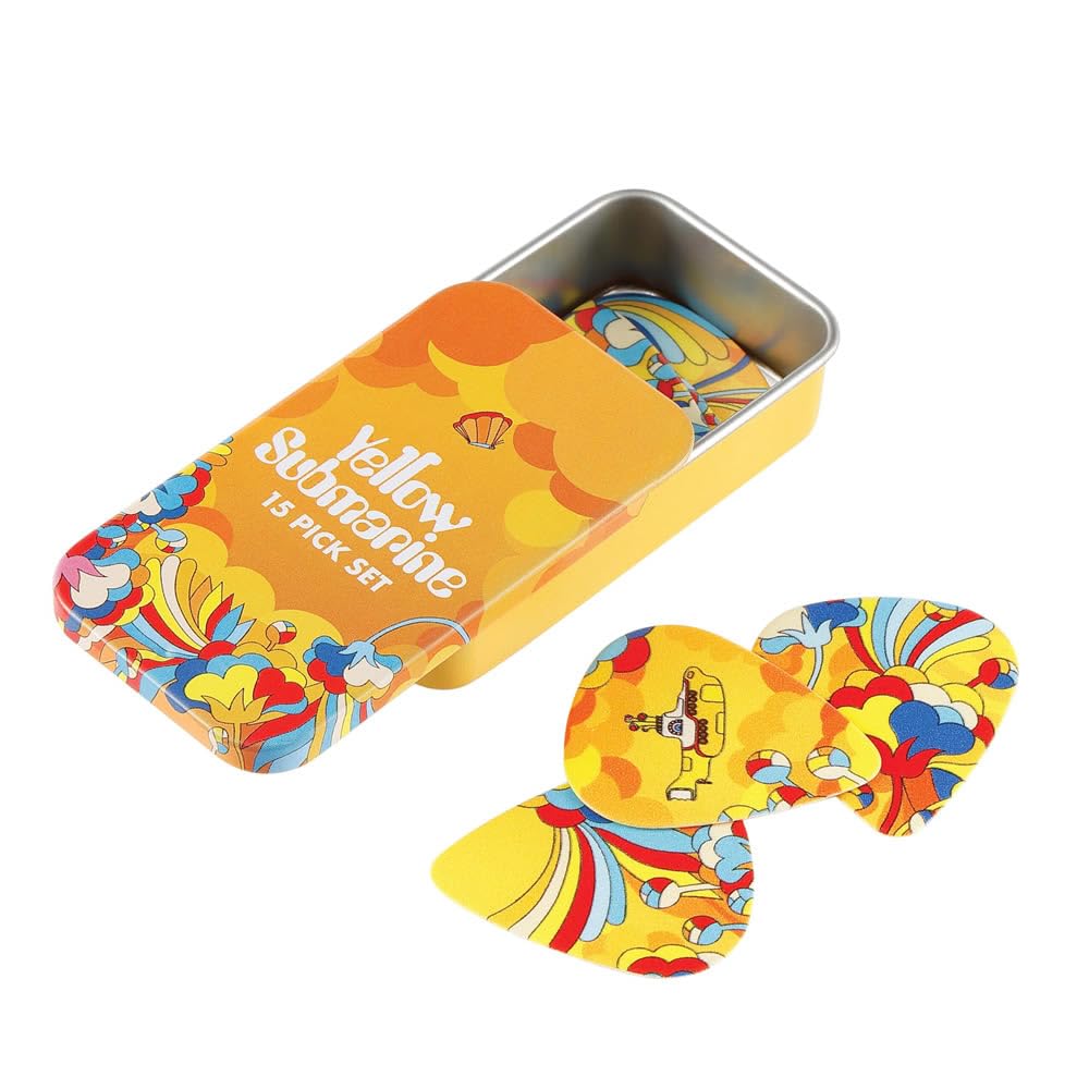 The Beatles Yellow Submarine 55-й Юбилейный Набор Меди Целлулоидный Стандартный Тип Primrose Prairie D Addario 0.70мм 1CWH4-11B1 (15 шт.) []