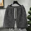 Plus Size 5XL-11XL Summer Oversize Shorts for Men Elastic Waist Casual Shorts Summer Clothes