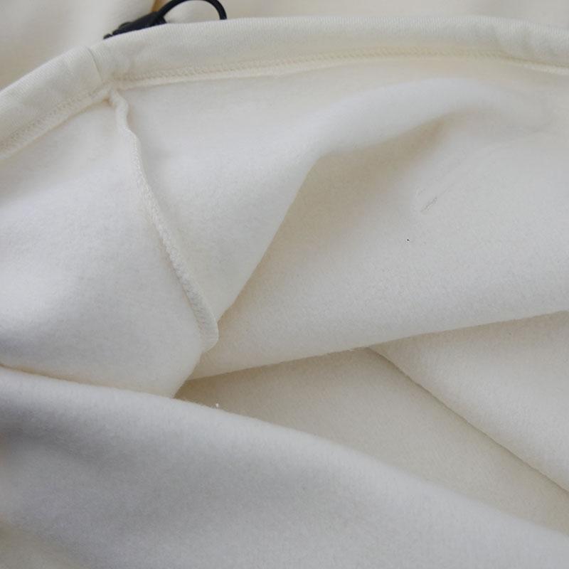 Vans Color Block Fleece Hooded Long Sleeve Sweatshirt Men Sweatshirt Off-White VN0A5H823KS