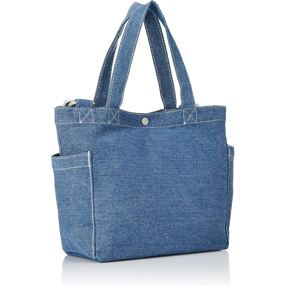 Moomin Moomin & Snufkin Denim Shoulder Bag Casual Style Lightweight Durable