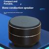 Portable Bone Conduction Speaker Wireless Stereo Sound Waterproof Bluetooth-compatible Speaker with Suction Cup