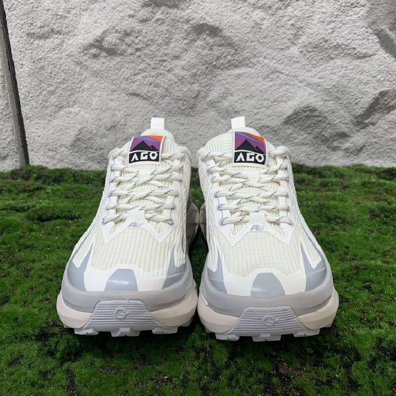 Anta Round Toe Lace-Up Plush Shock Absorbing Wear-Resistant Low-Top Running Shoes Men Sneaker White 112346606A-8