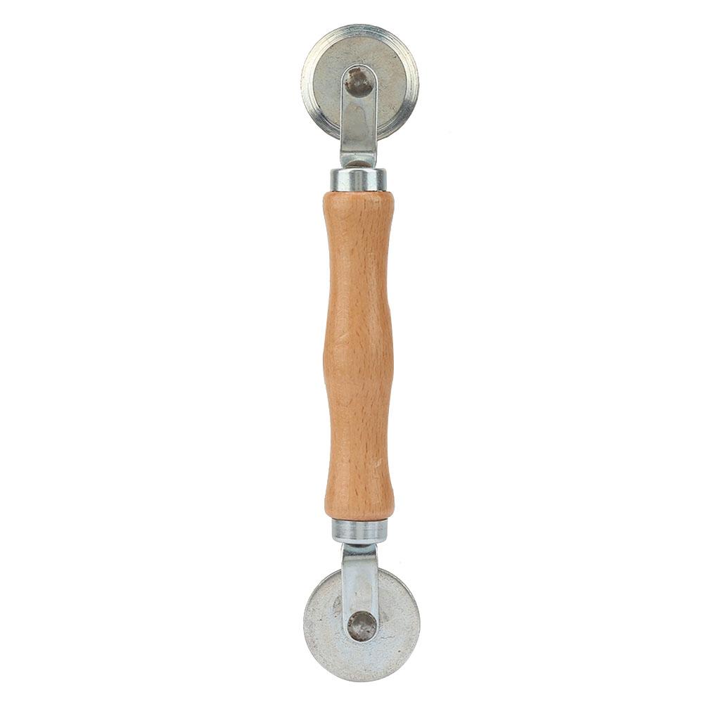 Wooden Handle Aluminum Alloy Wheel Repair Tube Stitch Puncture Patch Tyre Roller Bearing Tool