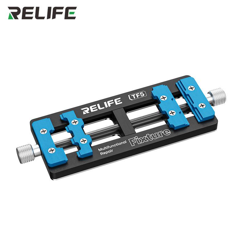 

RELIFE TF5 Universal Repair Jig Fixture Holder for Mobile Phone Motherboard CPU Chip BGA Reballing Heat Resistant Clamping Jig