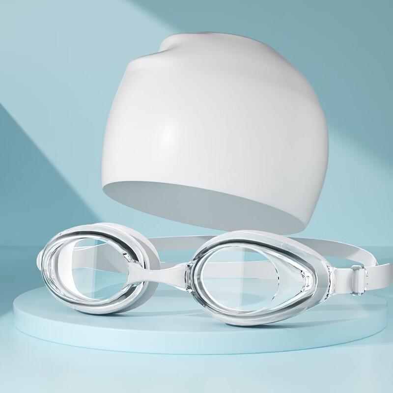 Yuzhan HD Swimming Goggles & Silicone Swim Cap Set