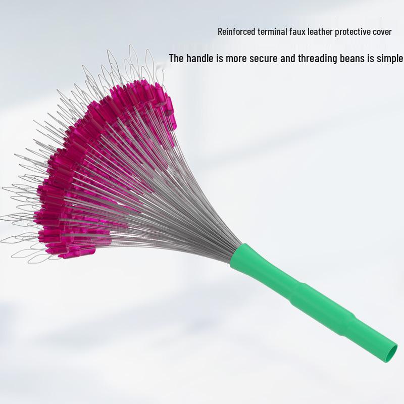 High-Concentricity Silicone Bean Fishing Rod Tip Lock, Anti-Tangle Olive Shape Accessory