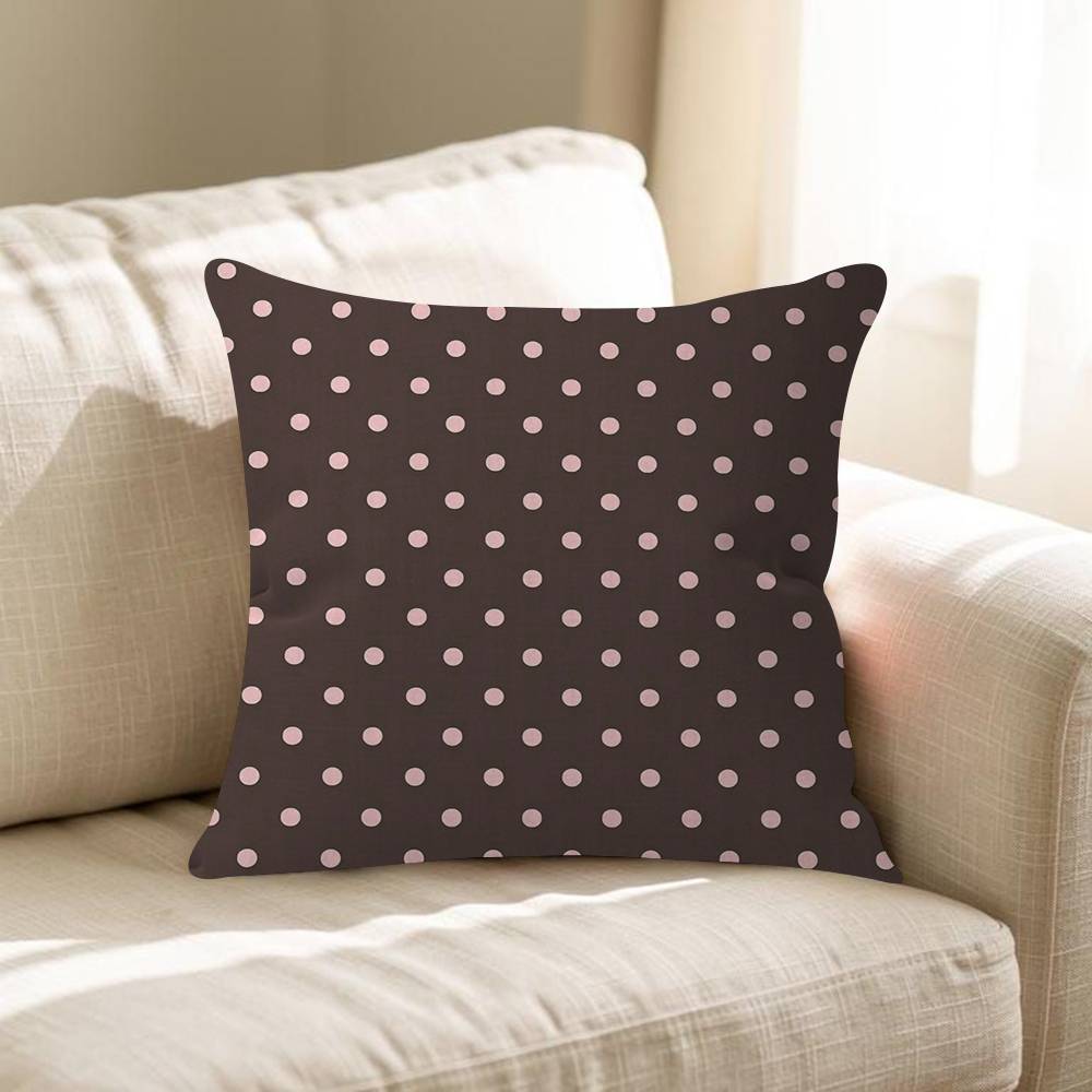 Chocolate Cartoon Cushion Cover Car Throw Pillow Case For Sofa Car Christmas Gift