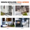 Handrails for Outdoor Steps 29" Wall Mount Safety Railings for 1-3 Steps