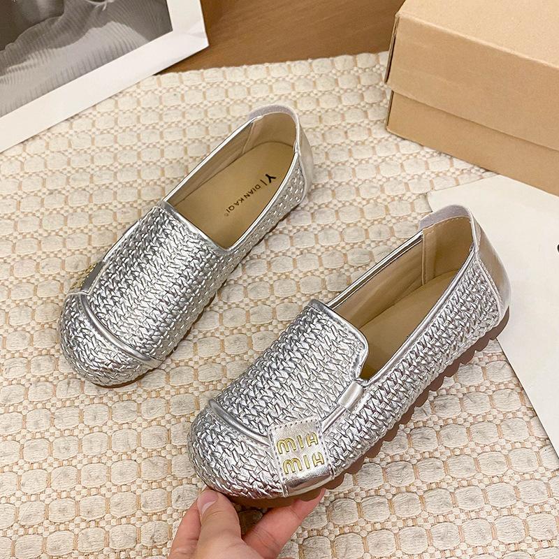 

Одинарная обувь повседневная летняя мягкая подошва полая плоская подошва сетчатая удобная обувь с неглубоким вырезом и отверстиями нескользящая рабочая сетчатая обувь обувь Дуду 40 серебряный