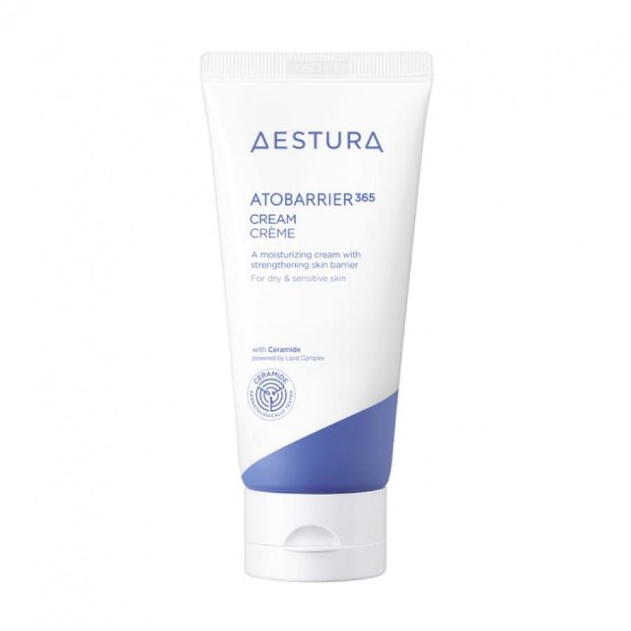 

AESTURA ATOBARRIER365 Крем з керамідами 80 мл, Корейський зволожувач для відновлення шкірного бар єру | Довготривале зволоження, Керамідні капсули
