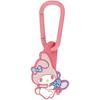 Skater Rubber Mascot Attached Carabiner Sanrio My Melody Plush Girl ZELK1-A