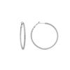 925 Sterling Silver Earrings with Brilliant Cubic Zirconias and Rhodium Finish - Elior