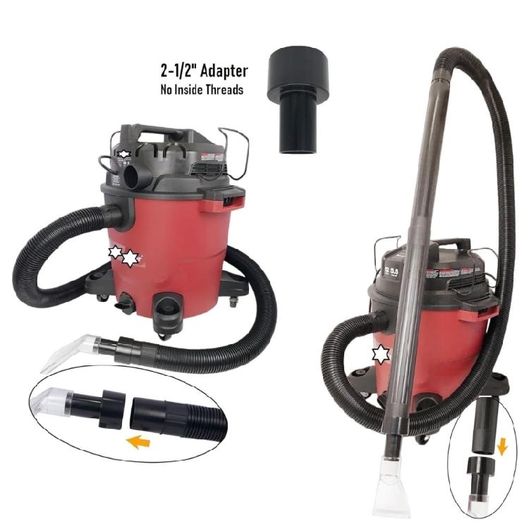 Ensemble d'accessoires pour aspirateur Buse pour tissus d'ameublement pour diverses surfaces Nettoyage Design compact avec absorption de liquide améliorée