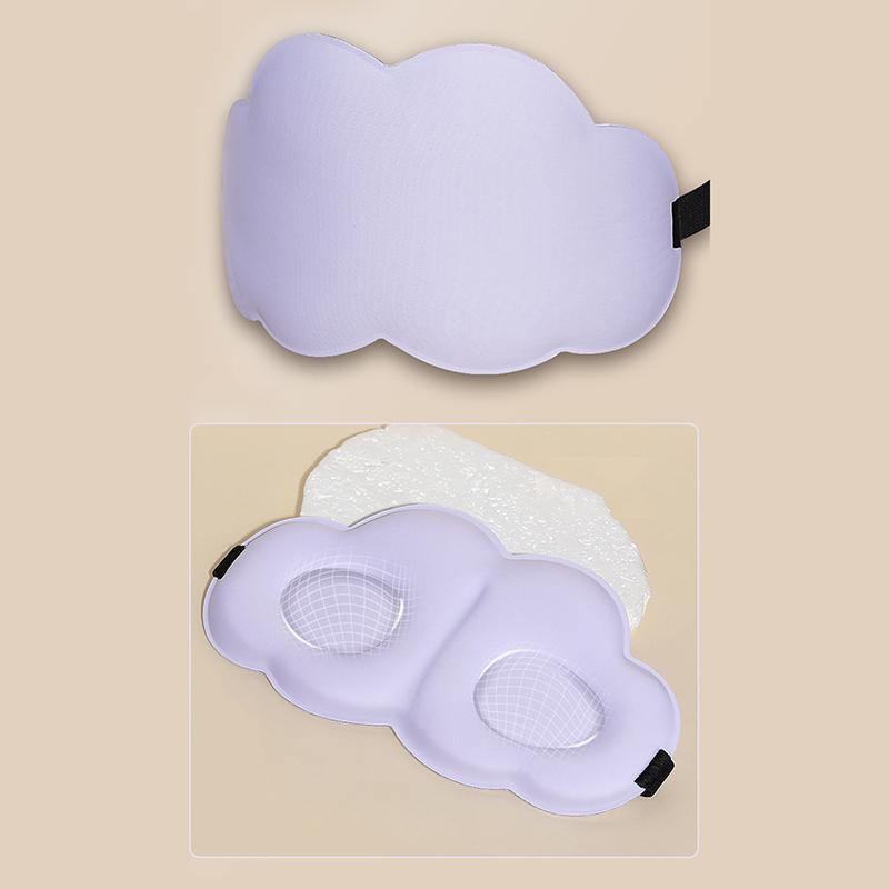 Sleeping Blindfold 3D Cloud Cartoon Cloud Sleeping Eye Mask Shade Eyepatch Sleeping Aid Eye Shade Cover Eyes Rest Relax Eyecover