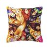 Disney Schneewittchen und die sieben Zwerge Kissenbezug Cartoon Fantasy Film Anime Weiches Luxus-Kissen für Sofa Heimdeko