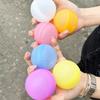Neue wiederverwendbare Wasserballons, nachfüllbarer Wasserballon, schnelles Befüllen, selbstdichtende Wasserbomben, Spritzbälle für Kinderschwimmbecken