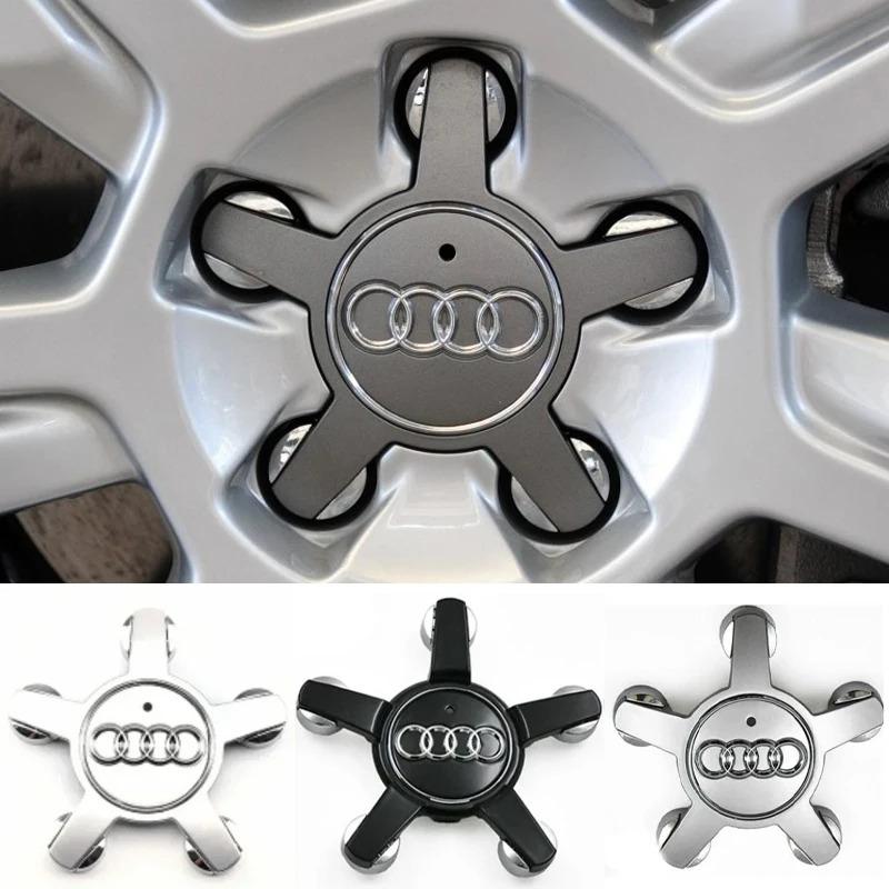 4 szt. Nakładka na środek koła samochodowego do Audi A3 A5 A6A4 A6L A7 A8 S3 S4 Q5 Q5L Q7 Q3 8R0601165 4L0601165D 4F0601165N