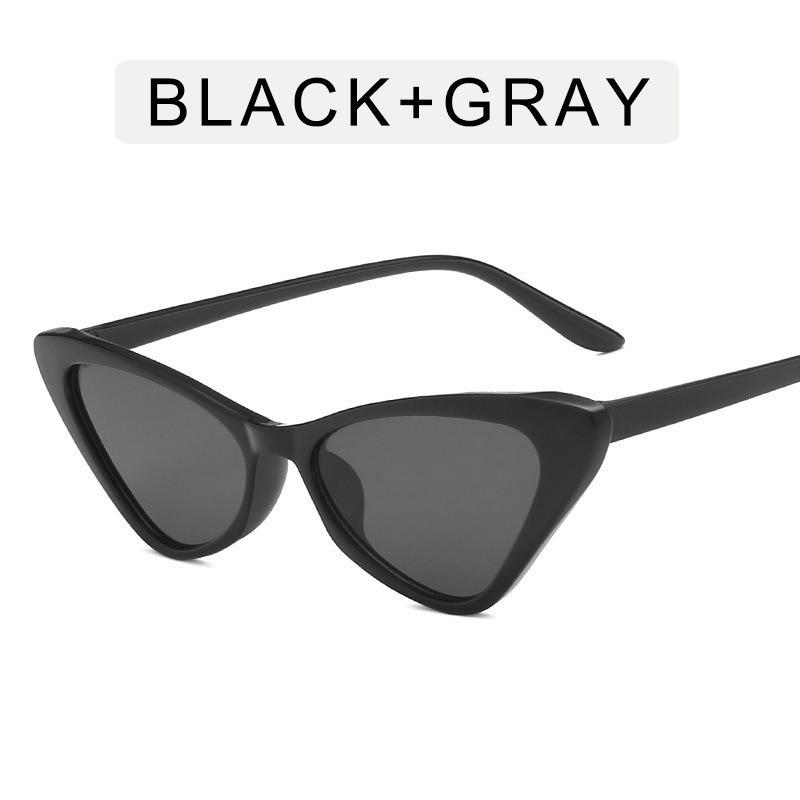 Trendy High-End Street Photography Uv-Proof Driving Sunglasses Small Frame Cat Eye Sunglasses