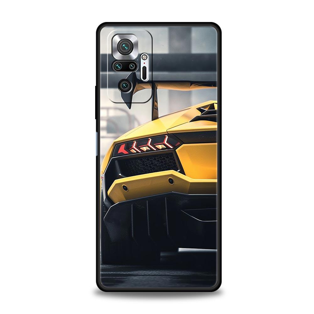 Phone Case For Xiaomi Redmi Note 14 13 12 5G 9S 9 10 11 Pro Plus 4G 9T 14C 13C 12C 10C 9C 9A Soft Cover Super Car Sport