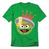 Sesame Street Unisex Adult Oscar The Grouch Nutcracker Christmas T-Shirt
