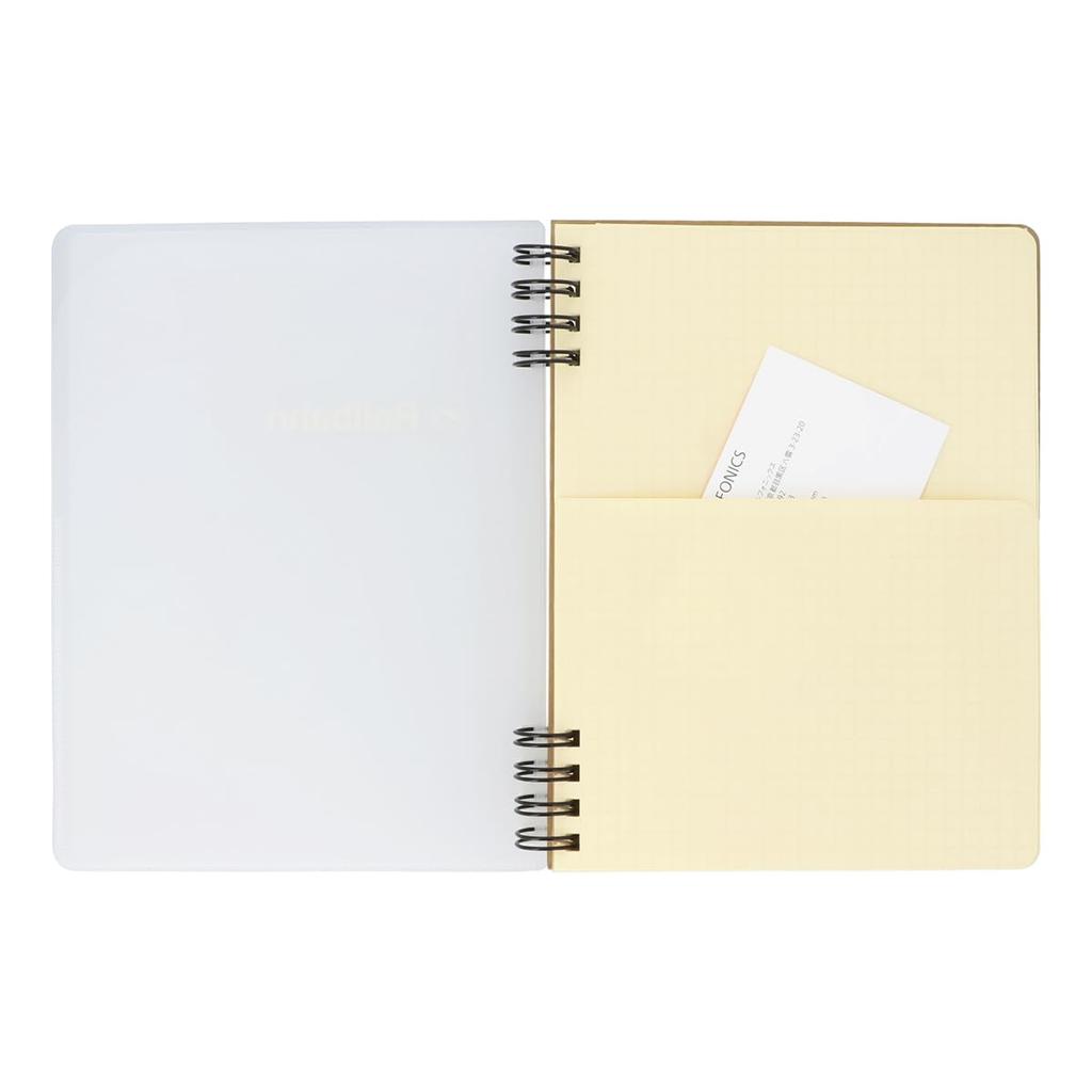 [Traveling Rollbahn] [Delfonics] Rollbahn Flexible Cover 360° Clear Pocket L (Clear)