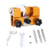 Chainsaw Sharpener Kit Hand-Cranked Chain Grinder Lightweight Design Chain Grinder Aluminum Alloy Sharpening Fixture
