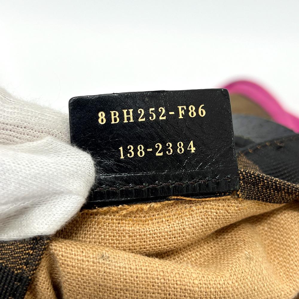Fendi 8BH252 Z werandą Logo Torebka Tote Kolor Pecan Torba na ramię Torebka ręczna