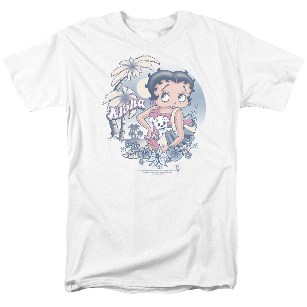 Betty Boop  Aloha  T-Shirt - to 5X XL