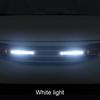 2 szt. Światła do jazdy dziennej zasilane wiatrem, superjasne, przenośne, nie wymagające zewnętrznego zasilania, lampa LED DRL do samochodu