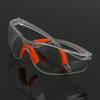 Lab Work Safety Eye Protective Glasses PC Material Anti Impact Wind Dust Proof Goggles Safety Riding Clear Glasses