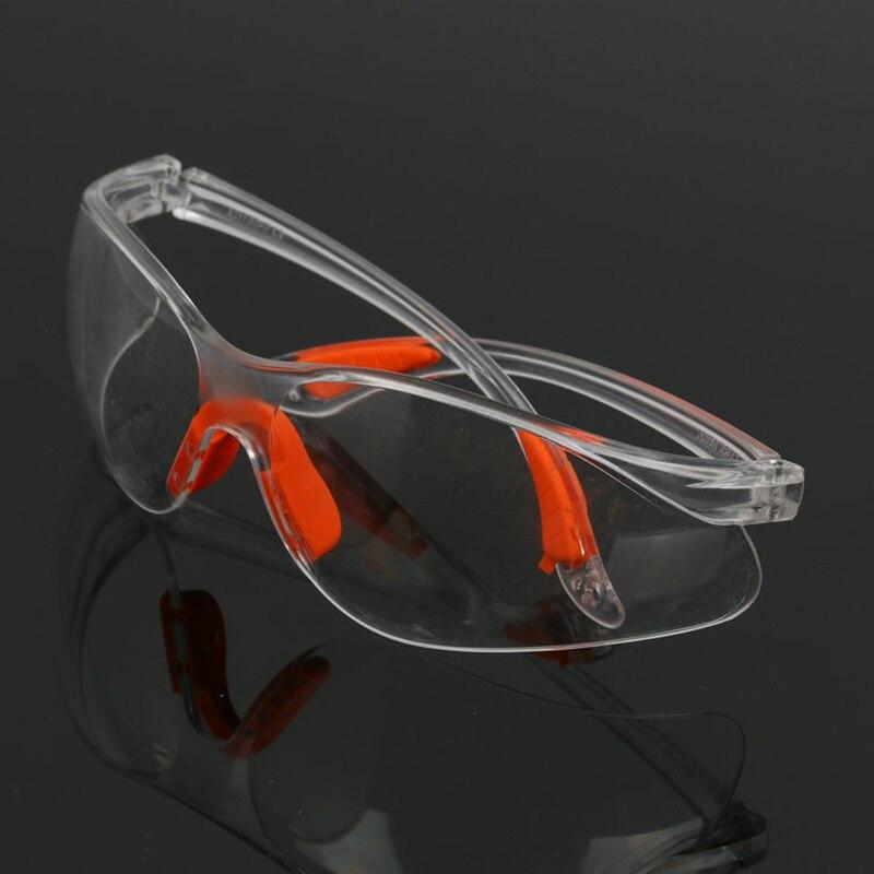 Lab Work Safety Eye Protective Glasses PC Material Anti Impact Wind Dust Proof Goggles Safety Riding Clear Glasses