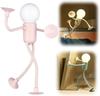 DIY Shape Night Lights Button Battery Desk Lamp For Bedroom Bathroom Night Light For Bedroom Bathroom Hallway Kitchen Christmas