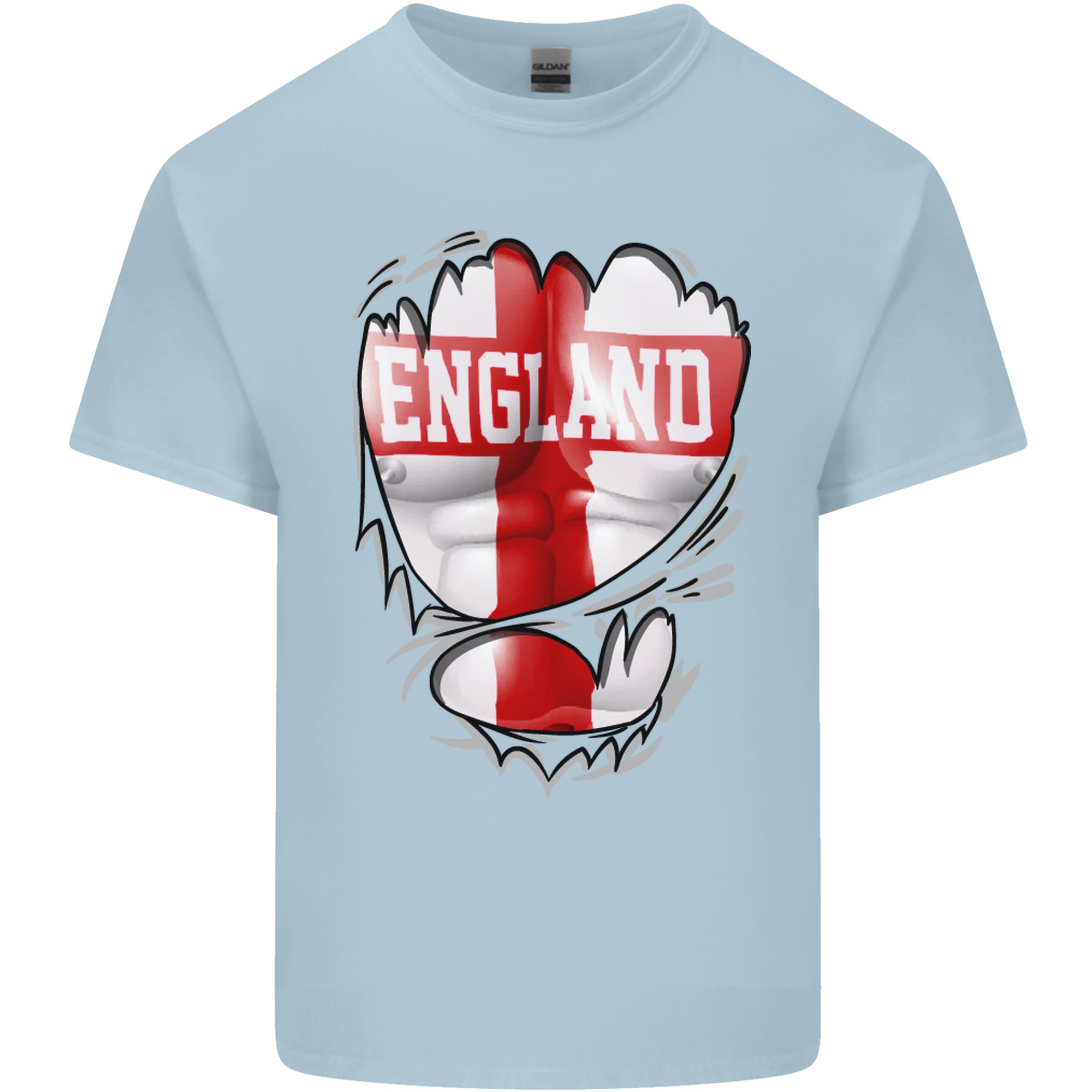 Gym St Georges Cross English Flag England Unisexs Light Cotton TShirt S