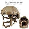 Quick MH Tactical Helmet 1.5kg Fiberglass Wendy's Suspension Pad Helmet Outdoor Activity Protection Training Safety Riot Helmet