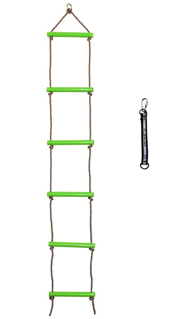 Escada de Corda Atlética COMINGFIT com Capacidade de Peso de 150kg para Uso Interno e Externo, Brinquedo Infantil, Equipamento de Playground