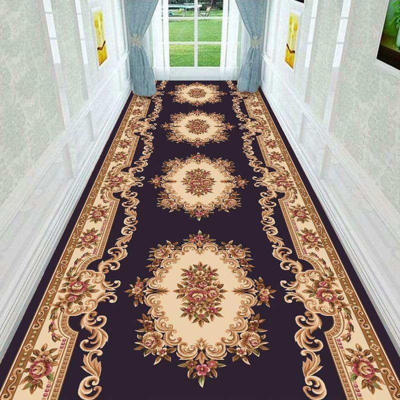 Luxury European Aisle Corridor Carpets Lobby Hallway Villa Long Runner Long Strip Area Rugs Living Room Home Decor Entryway Mat
