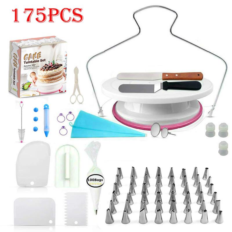 Handun 175-Piece Professional Cake Decorating Set