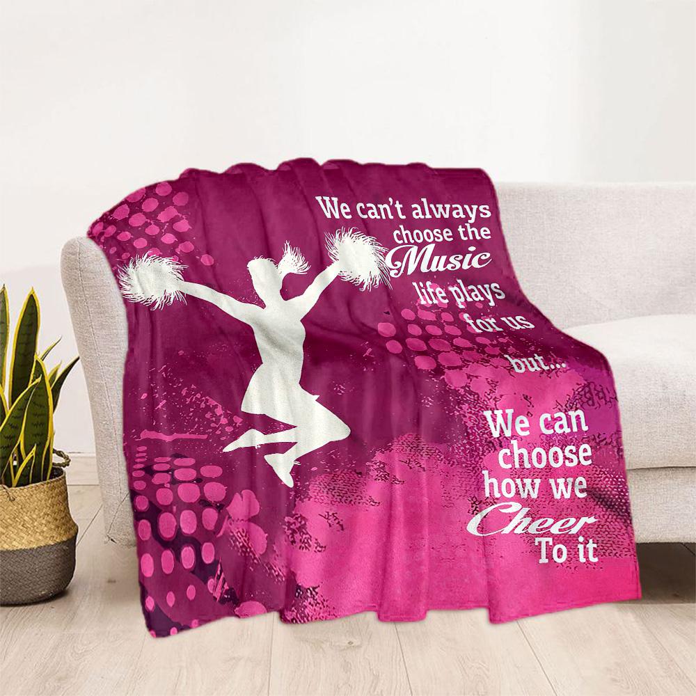 Cheer To The Music You Choose. Blankets Are Suitable for Living Rooms,making Them an Ideal Choice for Outdoor Travel and Gifts.