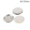 50Set 25-75Mm Metal Badge Pin Button Maker Parts Diy Blank Badge Button Parts For Art Crafts Making Iron-Base Badges Set