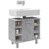 Bathroom Cabinet Concrete Grey 60 X 32 X 53.5 Cm Particleboard