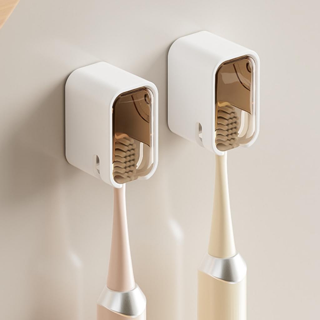 Household Toothbrush Storage Clip - Portable Travel Toothbrush Dust Protective Cap - Storage Box Portable Toothbrush Head