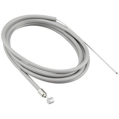SAGISAKA Bicycle Brake Wire, 165cm, with Liner, No Packaging, Gray, 61600