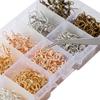 Diy Earrings Accessories Handmade Earrings Material Ear Hook Opening Ring 10 Grid Box Ear Jewelry Accessories Set