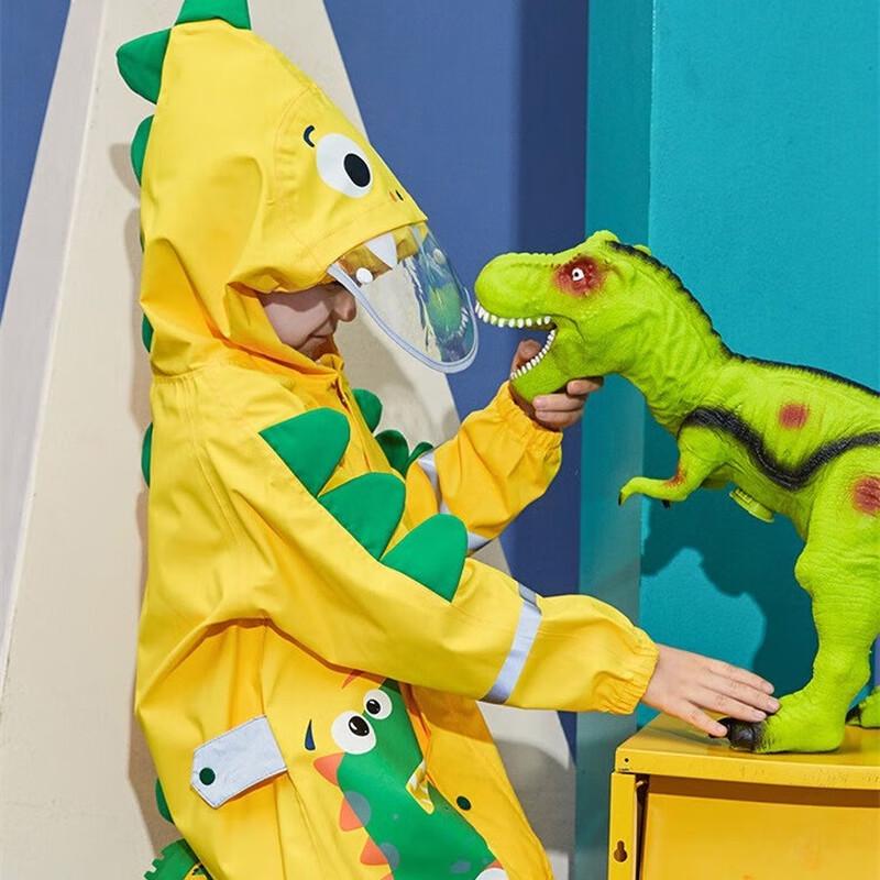 Lemonkid Kids  One-Piece Cartoon Raincoat
