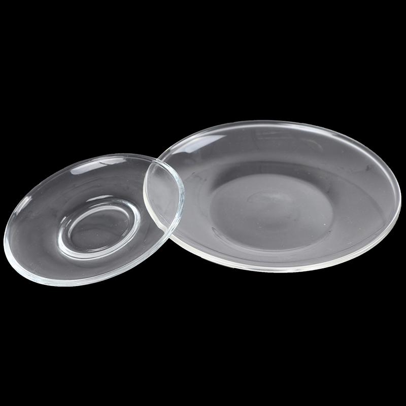 Arten von hitzebeständigen Untertassen aus klarem Glas für Tee, Kaffee, Getränke, Tassen