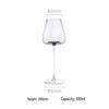 Handmade Burgundy Crystal Wine & Champagne Glass Stemware Set