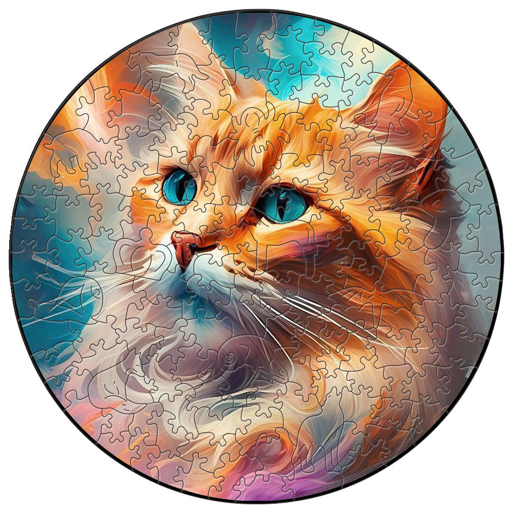 Top Quality 3D Jigsaw Wooden Puzzles pig cat  Animal Shape jigsaws for Adults Kid Toys Gifts Family Puzzle Game Home Decoration