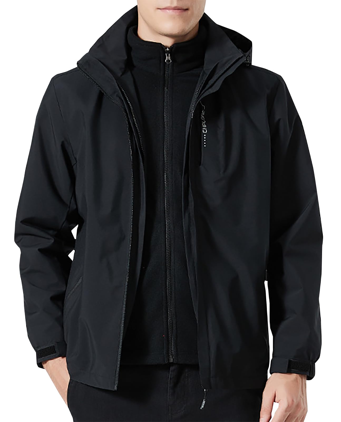 Pablito Outdoor Nylon Mountain Waterproof Golf Winter Men s Windbreaker, Jacket, Jacket, Parka, Parka, Wear, Workwear, Outerwear, Windproof, чёрный